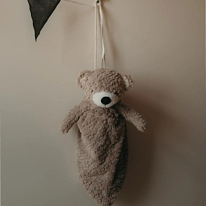 Мягкая игрушка Mrs. Ertha "Мишка Teddy Mr. Pyxie", кремовая, 31 см